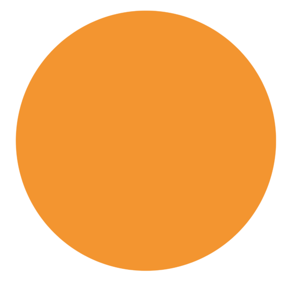 Orange cirkel som symboliserar secureappbox försäljningsavdelning